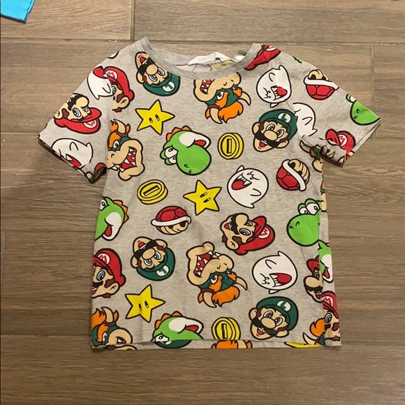 H&M Mario brothers boys t-shirts size 6-8Y - Picture 3 of 4